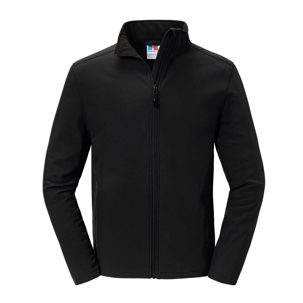 Russell (Xl, ) Mens Essential Soft Shell Jacket Black