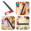 Woodworking Angle Ruler Aluminum Alloy Protractor with Sliding Design for Precision Carpentry 5