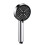 Pressure Shower Head 3 Spray Modes Adjustable Water Saving for Bathroom Black 1