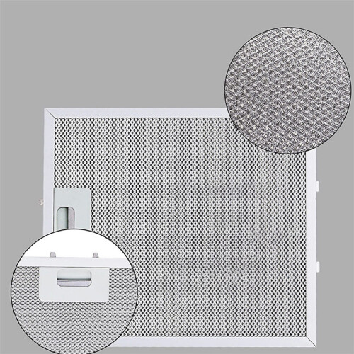 2er-Pack Dunstabzugshaubenfilter - 300 x 250 mm, Aluminium + Kohlefilter 1