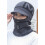 Balaclava - Mascherina in maglia con cerniera e cappello Grey 2