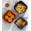 Collapsible Square Air Fryer Silicone Pot Grey 4