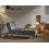 Beliani Chaise Longue ALSTEN Fabric Grey 3