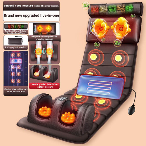 Massage Mat Device&Foot Massager 3D Heat Vibration Function Full Body