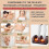 Massage Mat Device&Foot Massager 3D Heat Vibration Function Full Body 3