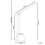 Beliani LED Desk Lamp DENEB with Dimmer Light Blue 3