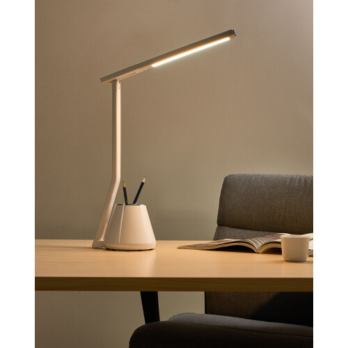 Beliani LED Desk Lamp DENEB with Dimmer White 1