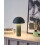 Beliani Wireless LED Table Lamp BOJO with Dimmer Metal Dark Green 2