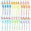 24-pack sugrör med djungeldjur, PET, 26 cm 1