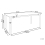Beliani Garden Dining Table FELETTO 180 cm 90 cm Stone Travertine Effect 3