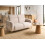 Beliani Sofa 2 Seater ARTUNA Boucle Beige 2