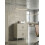 Beliani Storage Unit HOLBECK Metal Light Beige 2