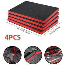 4Pcs Cuttable Pearl Cotton Foam Pads Tool box Inserts Protective