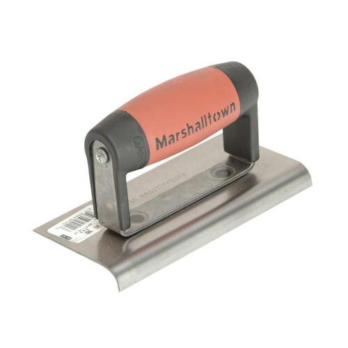 Marshalltown Marshalltown M36d Cement Edger Straight End Durasoft Handle 6 X 3in