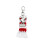Liverpool FC (One Size, Red/White) Liverpool FC Stripe Crest Keyring 2