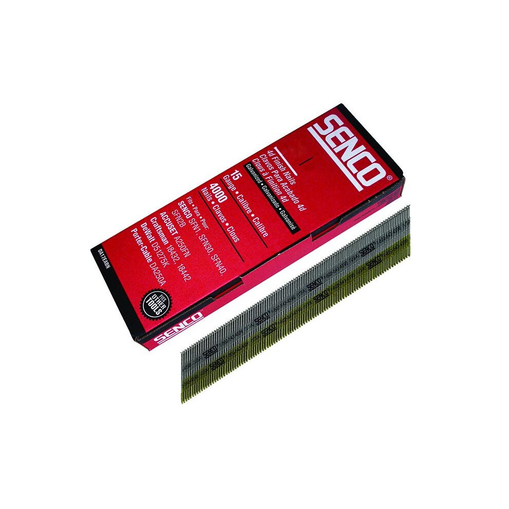 B&Q - Galvanised Chisel Smooth Brad Nails Galvanised (15G X 44mm) - Image 2