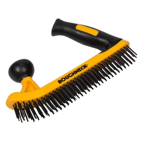 Roughneck Roughneck Two-handed Wire Brush Soft-grip