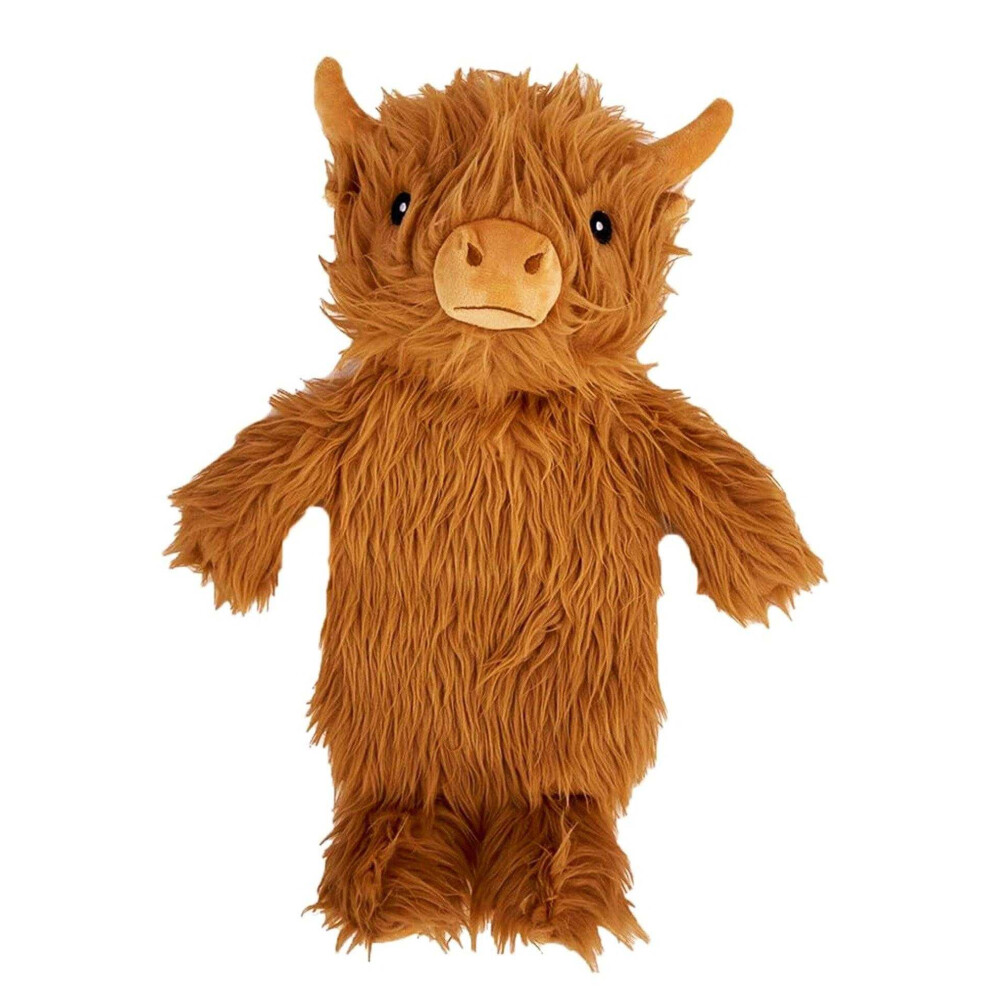 K Collection Highland Cow 3D 750Ml Hot Water Bottle And Cover