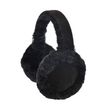 (One size, Black) Eastern Counties Leather Womens/Ladies Luxury Sheepskin Earmuffs