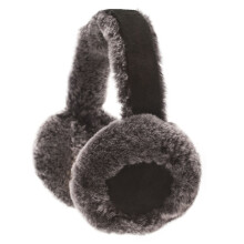 (One size, Black/Tipped) Eastern Counties Leather Womens/Ladies Luxury Sheepskin Earmuffs