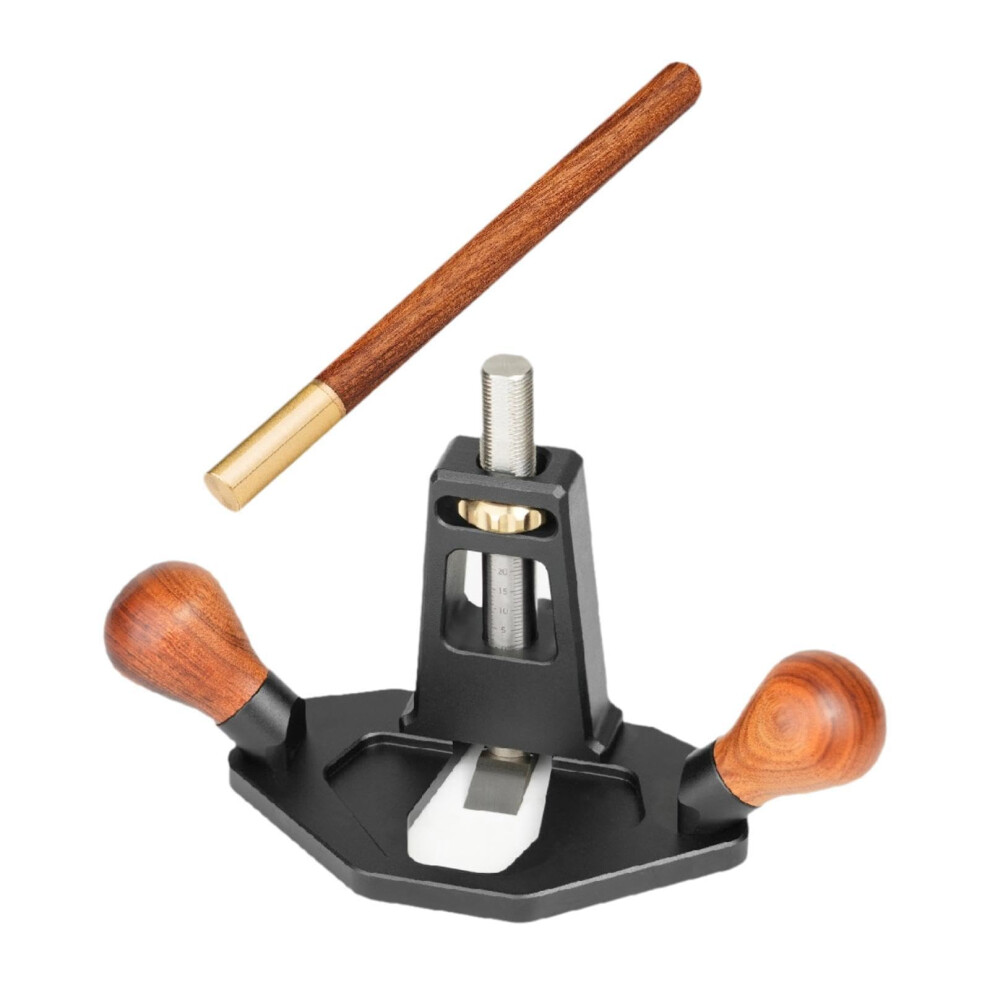 Woodworking Hand Router Plane With Adjustable Cutting Depth For Furniture Making 9169991216669