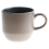 Beliani Set of 16 Dinnerware NUTMEG Stoneware Black/ Beige 4