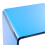 Beliani Side Table LOURDES Tempered Glass Blue 6