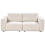 Beliani Modular Sofa 2 Seater KIVVIK Boucle Off-White 6
