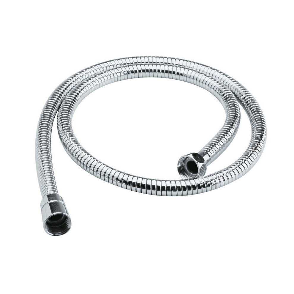 2M Flexible Chrome Shower Hose For Bathroom Showers 5056211845300