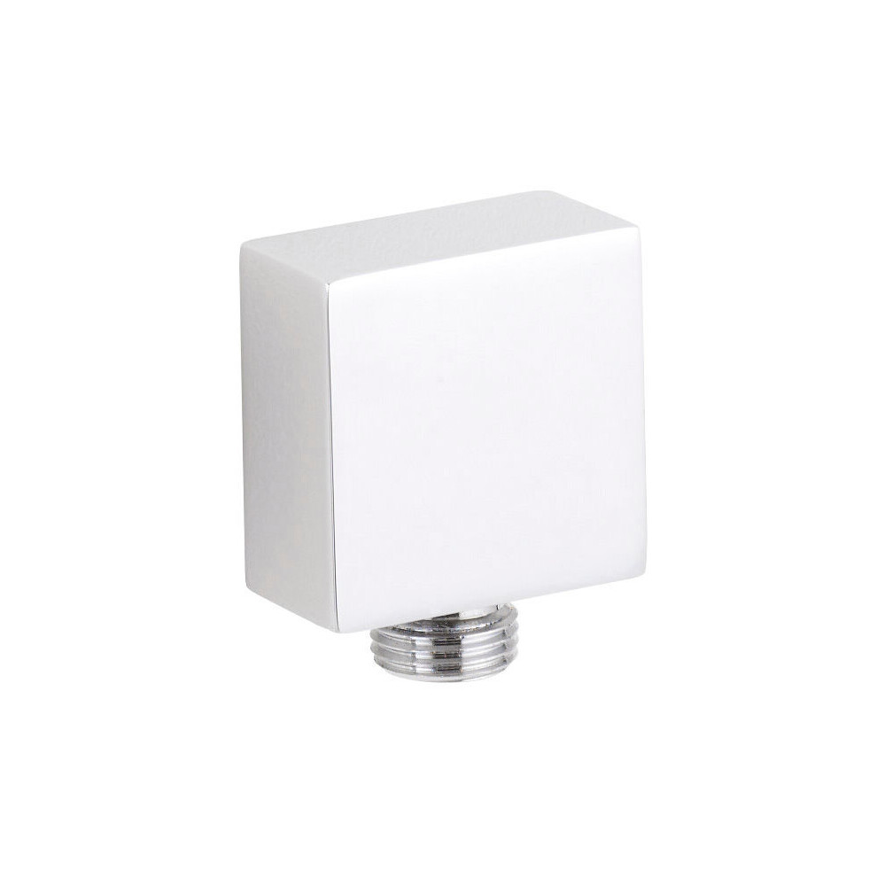 Balterley Square Chrome Shower Outlet Elbow For Wall Mounted Showers