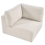Beliani Corner Seat KIVVIK Boucle Off-White 6