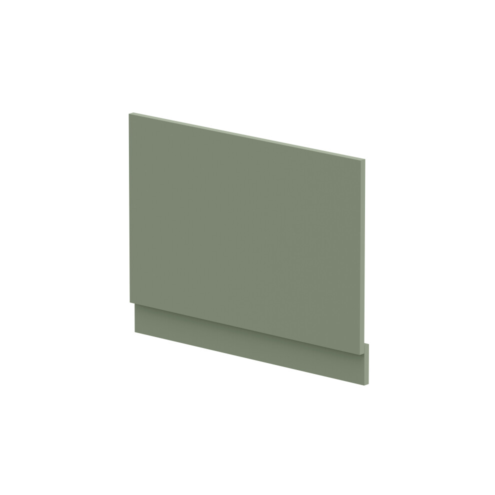 750Mm Bath Mdf End Panel & Plinth - Satin Green 5056462638041