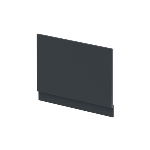 Balterley 800mm Bath MDF End Panel & Plinth - Dark Grey 1