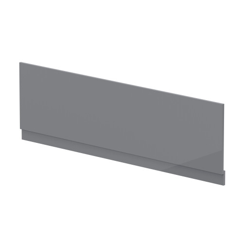 Balterley 1800mm Bath MDF Front Panel & Plinth - Gloss Cloud Grey 1