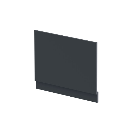 Balterley 750mm Bath MDF End Panel & Plinth - Dark Grey 1