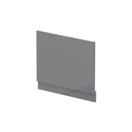 Balterley 700mm Bath MDF End Panel & Plinth - Gloss Cloud Grey 1