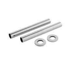 Heating Accessories Decorative Chrome Pipes - Chrome