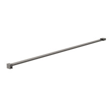 Balterley Wetroom Screen Support Bar (for use with 1950mm High Wetroom Screens) - Brushed Pewter