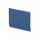 Balterley 800mm Straight Reversible Bath End Panel & Plinth - Satin Blue 3