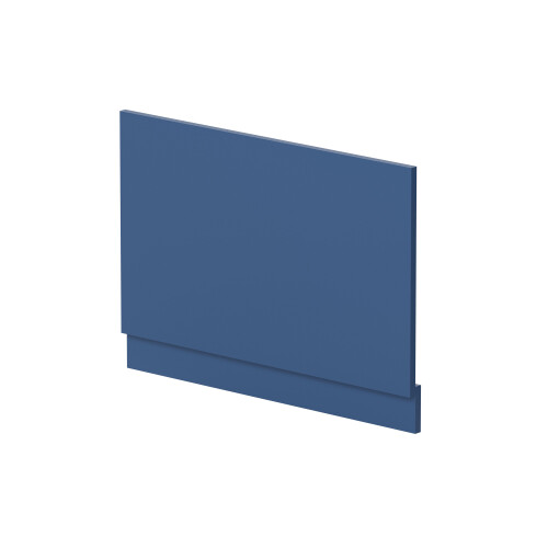 Balterley 800mm Straight Reversible Bath End Panel & Plinth - Satin Blue 2