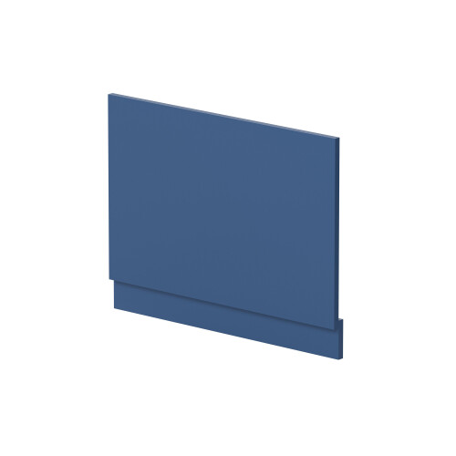 Balterley 750mm Straight Reversible Bath End Panel & Plinth - Satin Blue