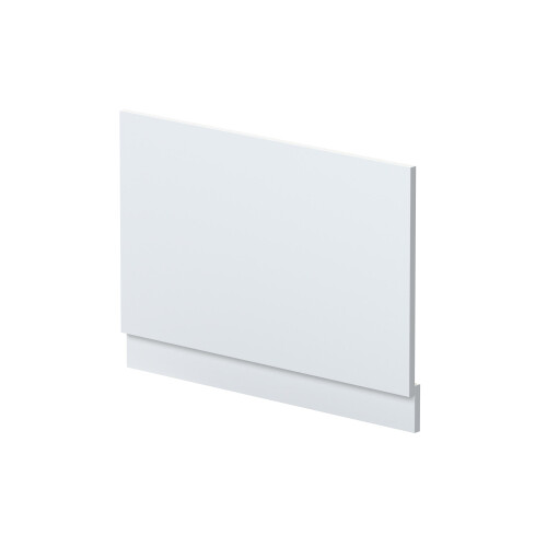 Balterley 800mm Straight Reversible Bath End Panel & Plinth - Satin White