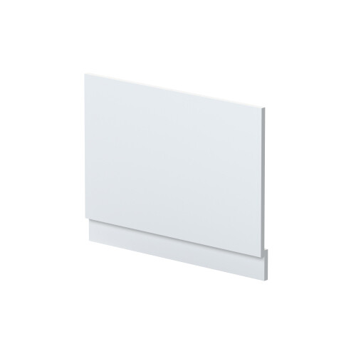 Balterley 750mm Straight Reversible Bath End Panel & Plinth - Satin White