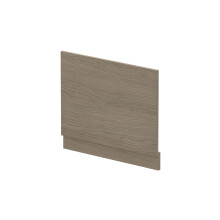 700mm Bath MFC End Panel & Plinth - Woodgrain Solace Oak