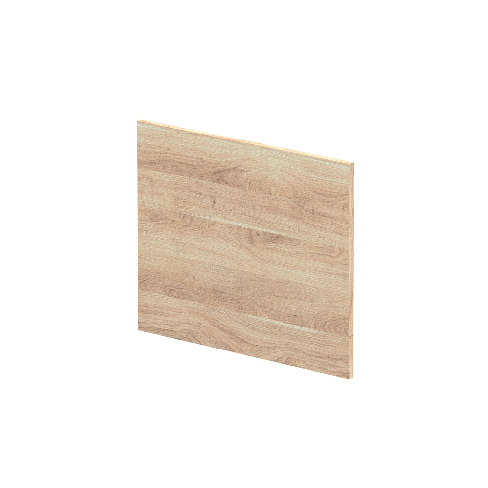 Balterley 700Mm Square L-Shape Shower Bath End Panel - Bleached Oak