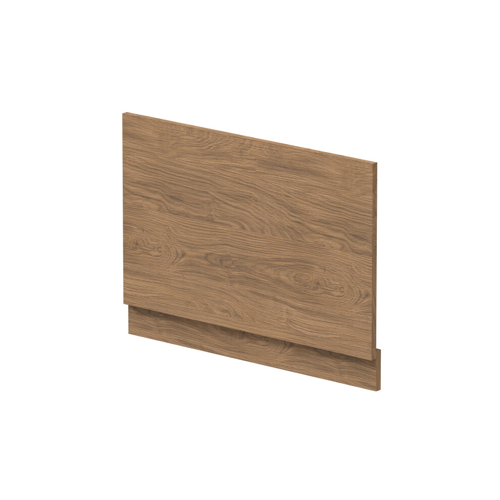 Balterley 800Mm Straight Bath End Panel And Plinth - Antique Oak