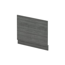 750mm Bath MFC End Panel & Plinth - Woodgrain Anthracite