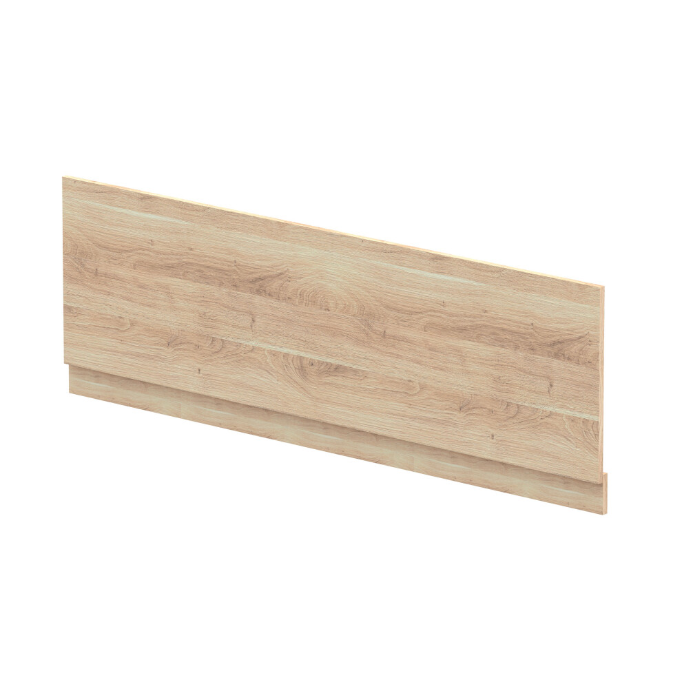 Balterley 1700Mm Straight Bath Front Panel And Plinth - Bleached Oak