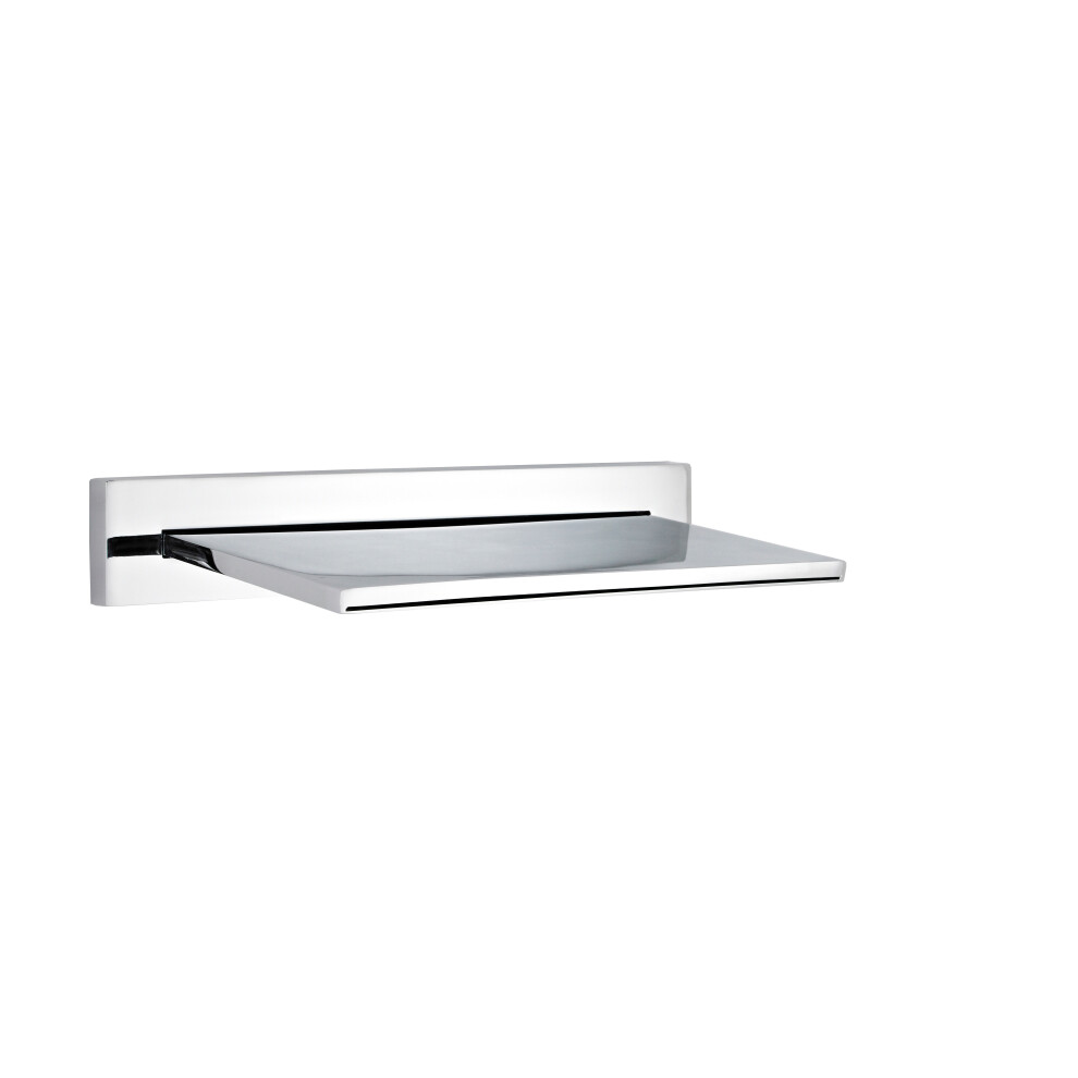 Bathroom Wall Mount Waterfall Bath Filler Spout - Chrome 5056211845065