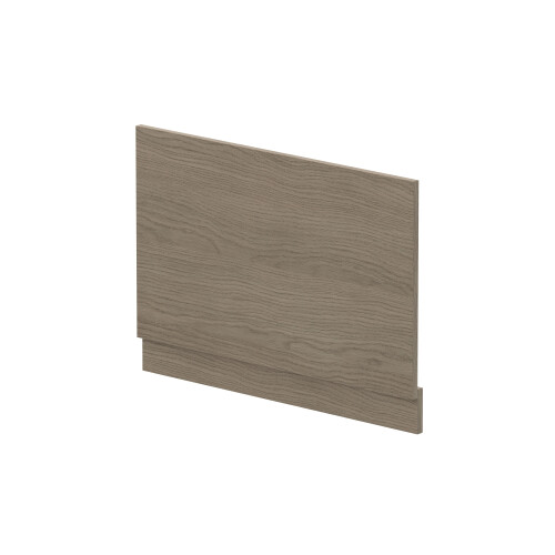 Balterley 800mm Bath MFC End Panel & Plinth - Woodgrain Solace Oak